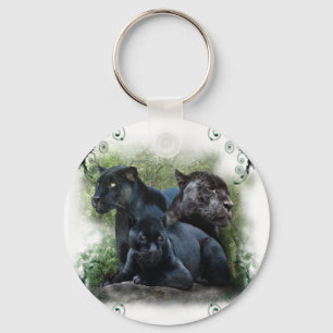 Porte-clés Jaguar noir