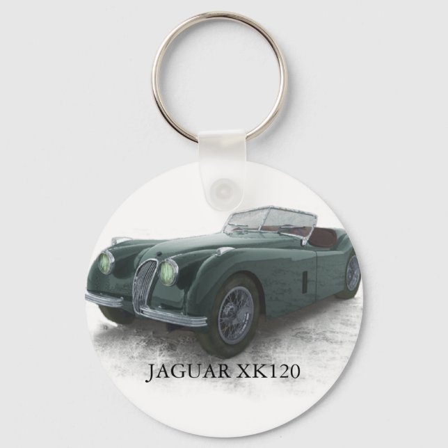 PORTE-CLÉS JAGUAR XK120 (Recto)