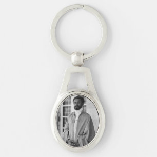 Porte-clés Jah Rastafari Haile Selassie I HIM