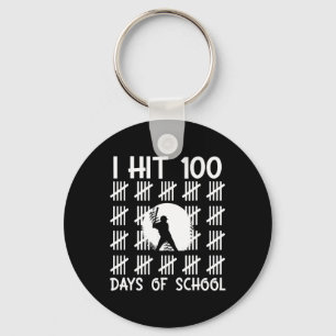 Porte-clés J'ai atteint 100 jours d'école Bysebyll 100e jour