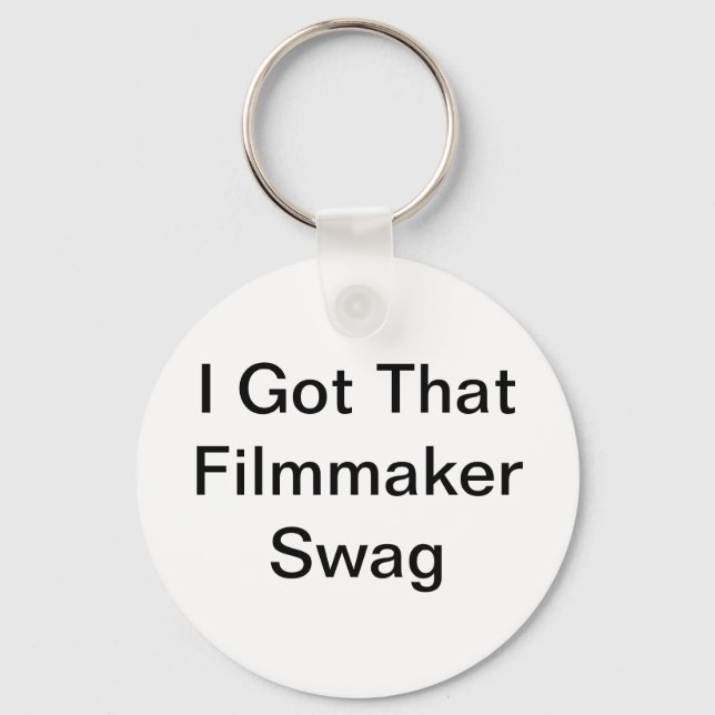 Porte-clés J'Ai Ce Porte - clé De Swag De Cinéaste (Recto)