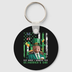 Porte-clés J'Ai Ce Que J'Ai Recherché Pour Le Jour de la Sain