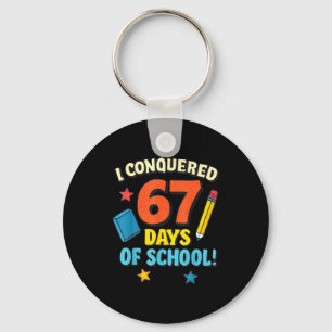 Porte-clés J'ai conquis 67 six sept jours d'enseignants scola