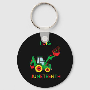 Porte-clés J'Ai Creusé JunetDix Poings Tractor Fun Toddler Bo
