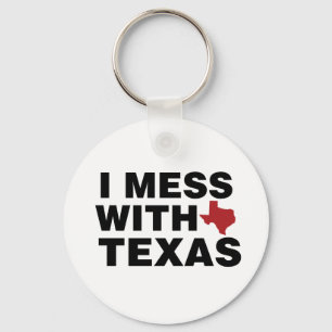 Porte-clés J'ai des ennuis avec le Texas
