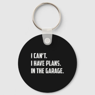 Porte-clés J'ai des plans dans le Garage Car Mechanic