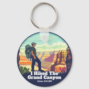 Porte-clés J'Ai Fait Une Randonnée Dans Le Grand Canyon Natio