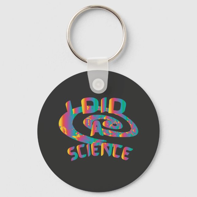Porte-clés J'Ai Fait Une Science (Recto)