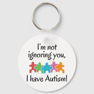 Porte-clés J'ai l'autisme