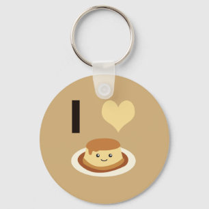 Porte-clés J'ai le flan du Coeur (amour) !