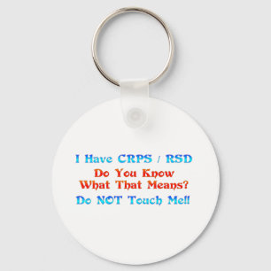 Porte-clés J'Ai RDDC Savez-Vous Ce Que Cela Signifie