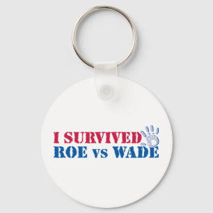 Porte-clés J'ai survécu à des oeufs de poisson contre Wade