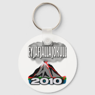 Porte-clés J'Ai Survécu Au Volcan Islande
