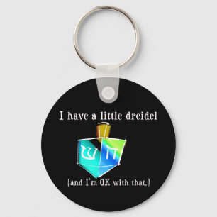 Porte-clés J'ai un petit Porte - clé Dreidel
