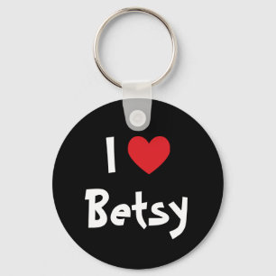 Porte-clés J'aime Betsy