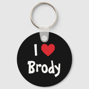 Porte-clés J'aime Brody