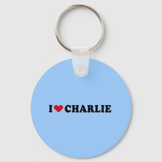PORTE-CLÉS J'AIME CHARLIE