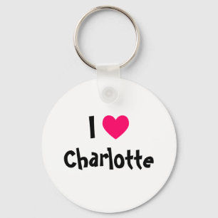 Porte-clés J'aime Charlotte