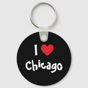 Porte-clés J'aime Chicago