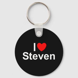 Porte-clés J'aime (coeur) Steven