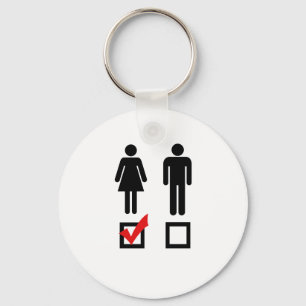 Porte-clés J'aime des filles