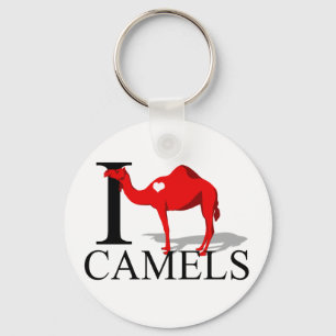 Porte-clés J'aime des porte - clés de chameaux