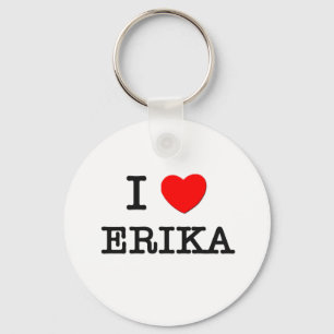 Porte-clés J'aime Erika