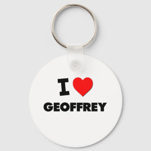 Porte-clés J'aime Geoffrey