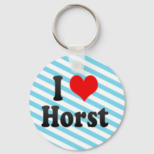 Porte-clés J'aime Horst, Pays-Bas