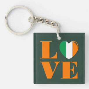 Porte-clés J'aime Irlande