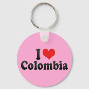 Porte-clés J'aime la Colombie