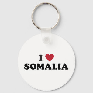 Porte-clés J'aime la Somalie