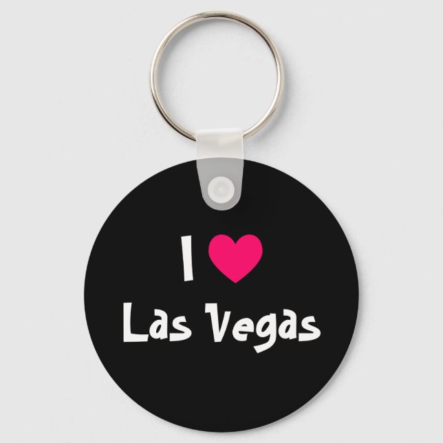 Porte-clés J'aime Las Vegas (Recto)