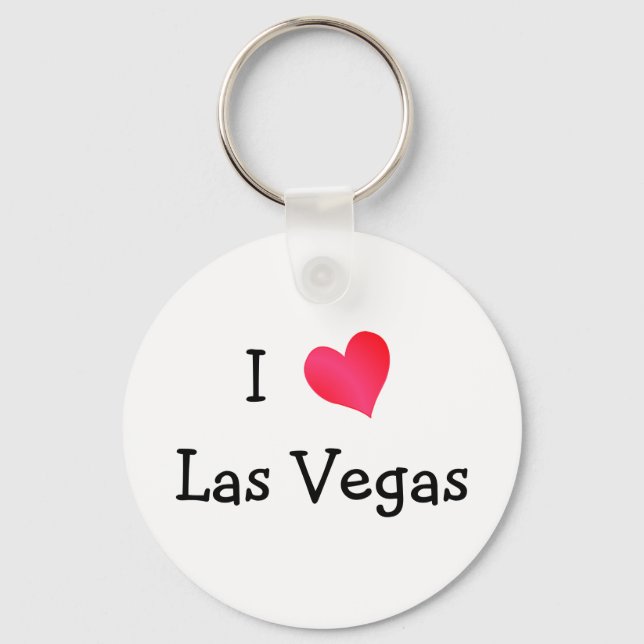 Porte-clés J'aime Las Vegas (Recto)