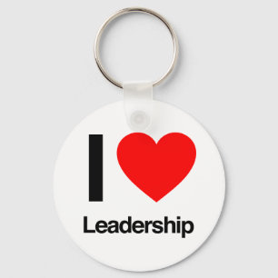 Porte-clés j'aime le leadership