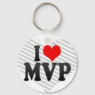 Porte-clés J'aime le MVP
