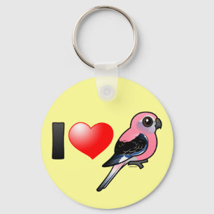 Porte-clés J'aime les Bourkies