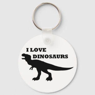 Porte-clés J'Aime Les Dinosaures !