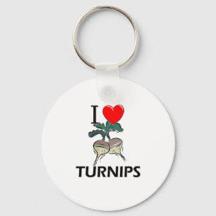 Porte-clés J'Aime Les Turnips