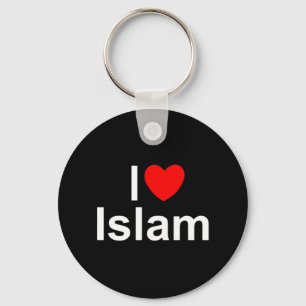 Porte-clés J'aime l'Islam (de coeur)