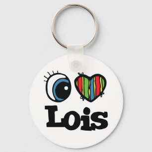 Porte-clés J'aime Lois