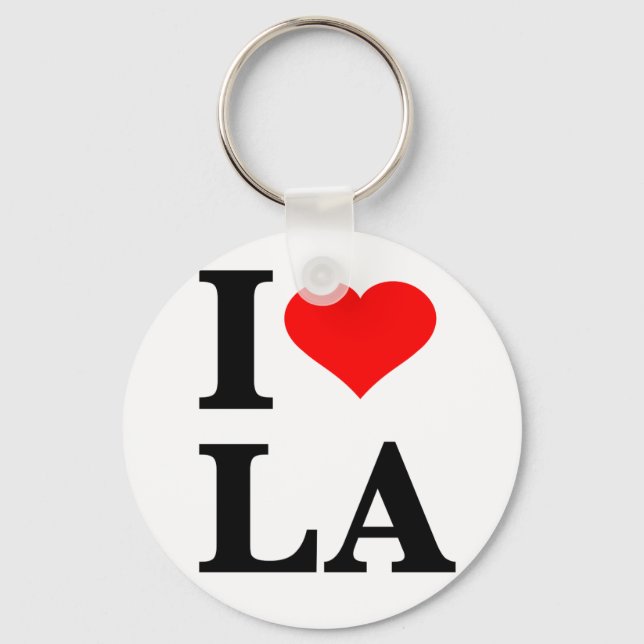Porte-clés J'aime Los Angeles (Recto)