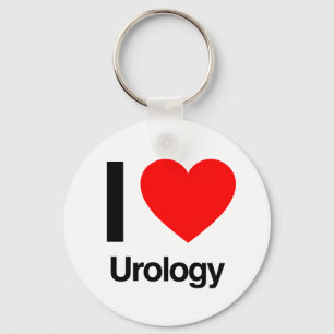 Porte-clés j'aime l'urologie