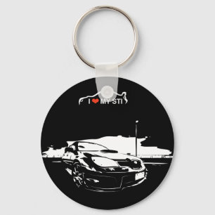 Porte-clés J'aime ma STI