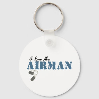 Porte-clés J'Aime Mon Airman