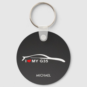 Porte-clés J'aime mon G35
