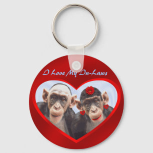 PORTE-CLÉS J'AIME MON IN-LAWS-KEYCHAIN