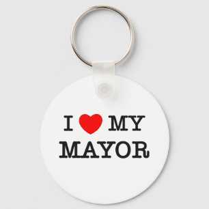 Porte-clés J'aime mon MAIRE