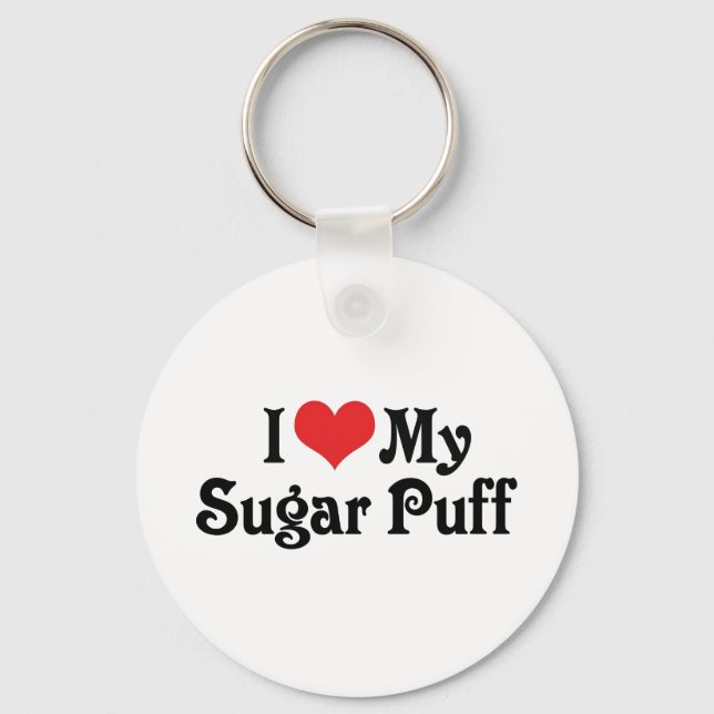 Porte-clés J'aime mon Sugar Puff (Recto)