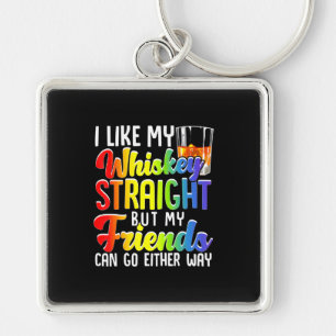 Porte-clés J'Aime Mon Whiskey, Dons Gay LGBT